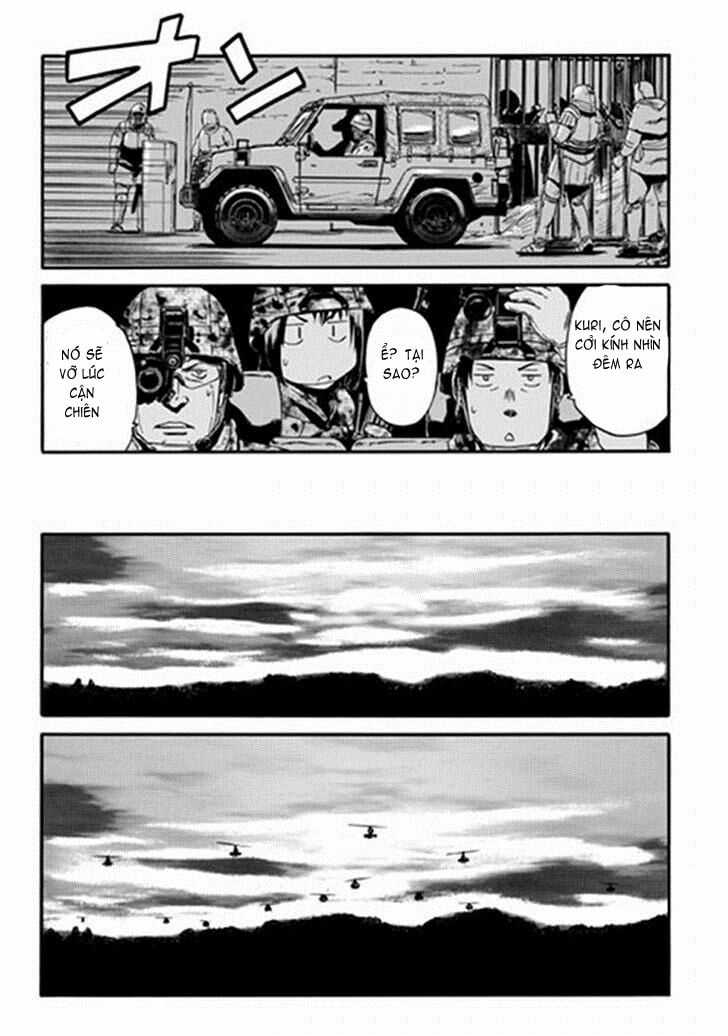 Gate - Jietai Kare No Chi Nite, Kaku Tatakeri Chapter 11 trang 16