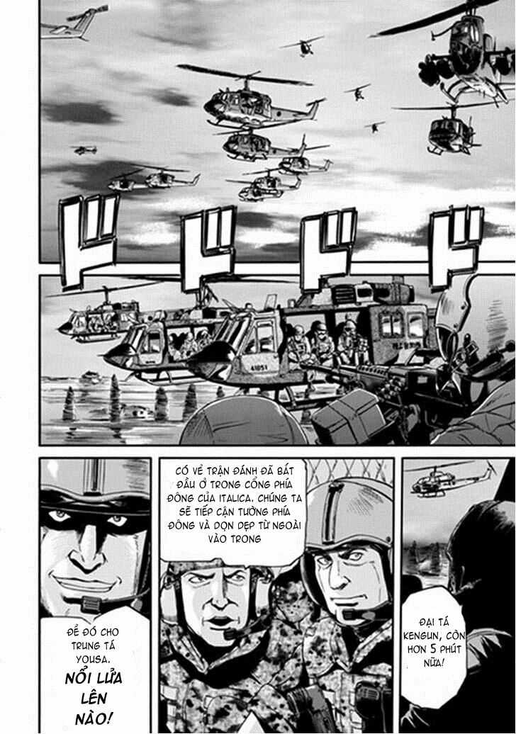 Gate - Jietai Kare No Chi Nite, Kaku Tatakeri Chapter 11 trang 17