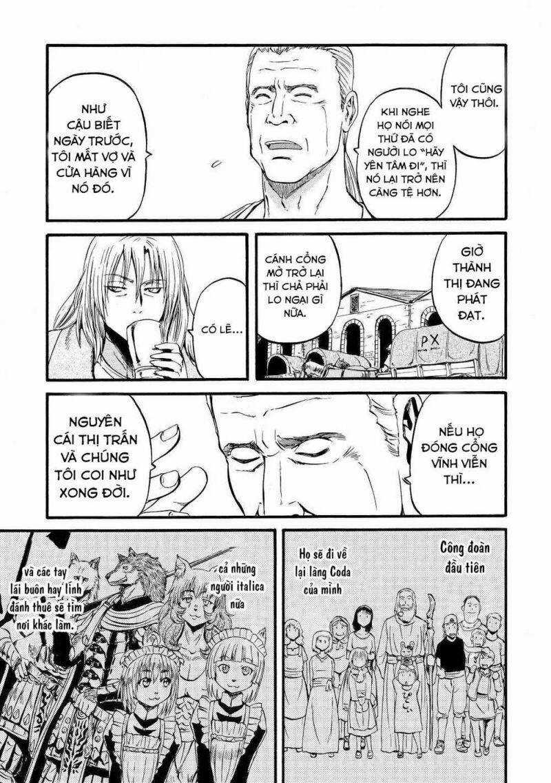 Gate - Jietai Kare No Chi Nite, Kaku Tatakeri Chapter 111 trang 23