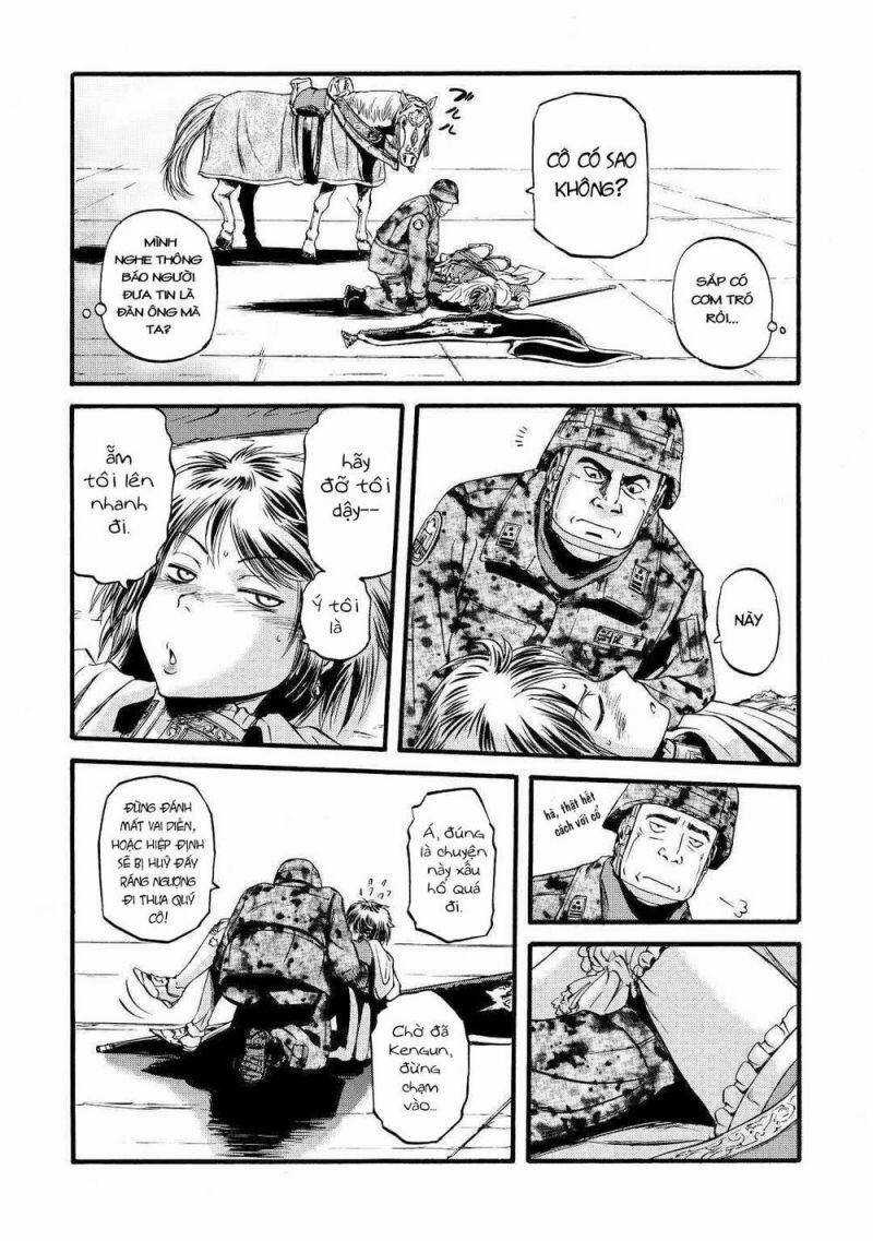 Gate - Jietai Kare No Chi Nite, Kaku Tatakeri Chapter 111 trang 33