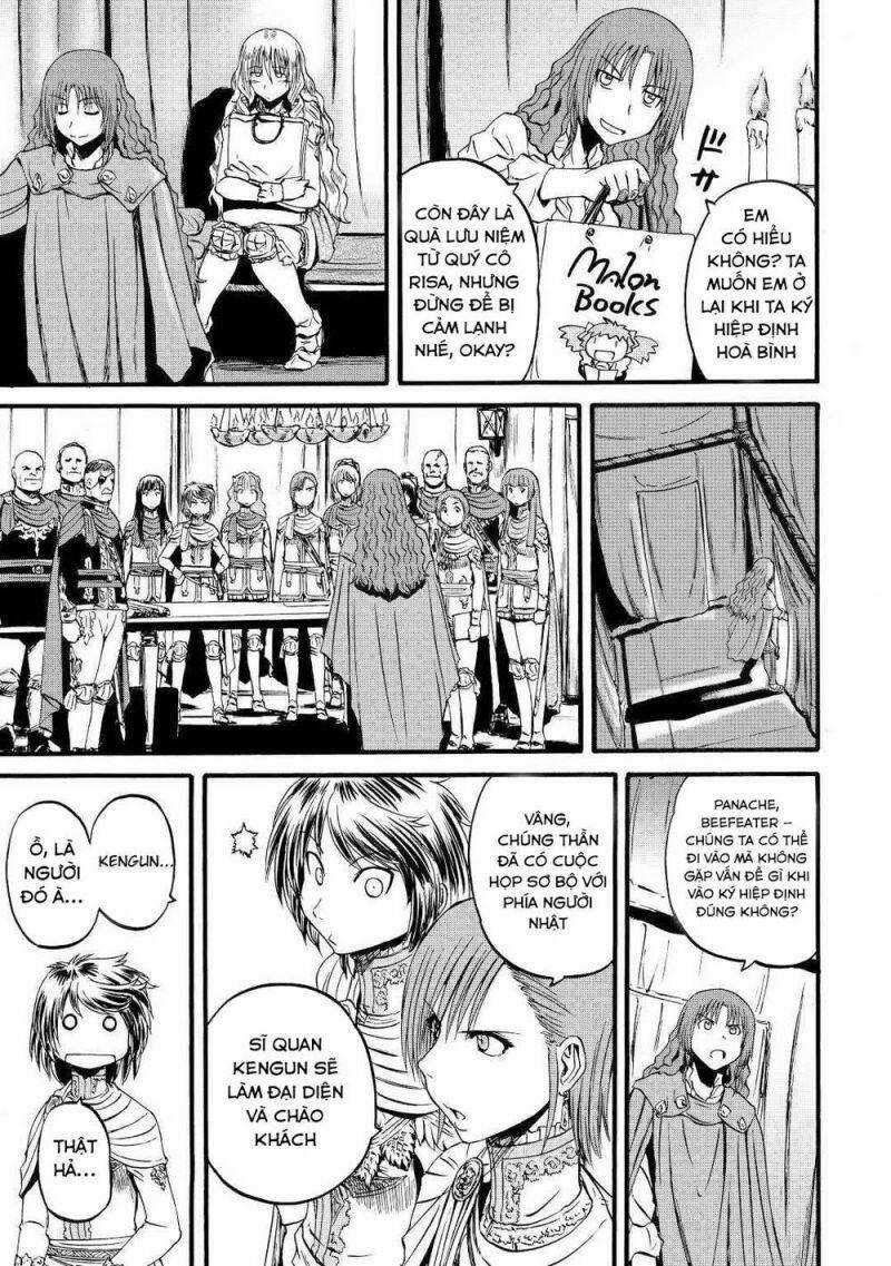 Gate - Jietai Kare No Chi Nite, Kaku Tatakeri Chapter 111 trang 9