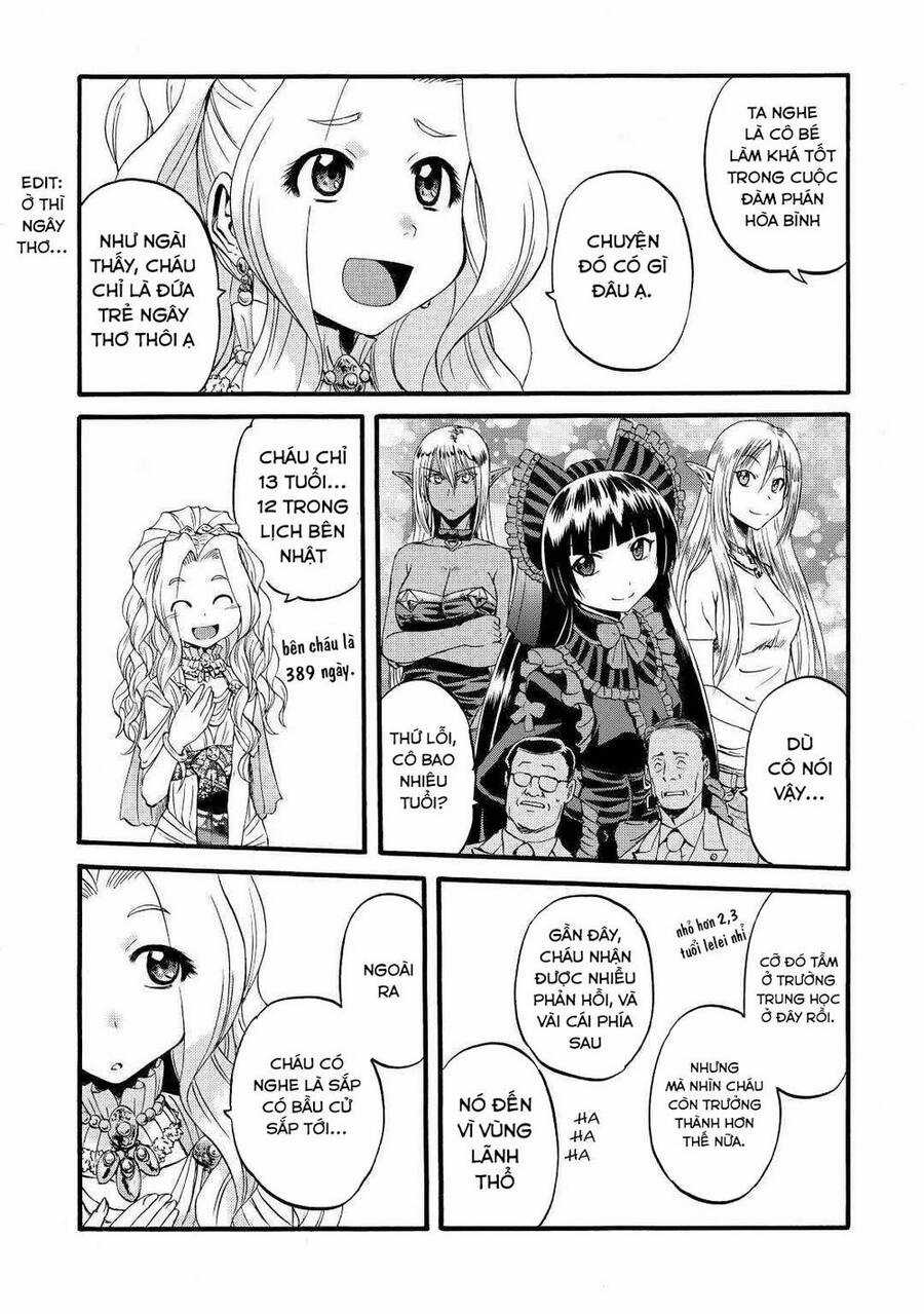 Gate - Jietai Kare No Chi Nite, Kaku Tatakeri Chapter 112 trang 17