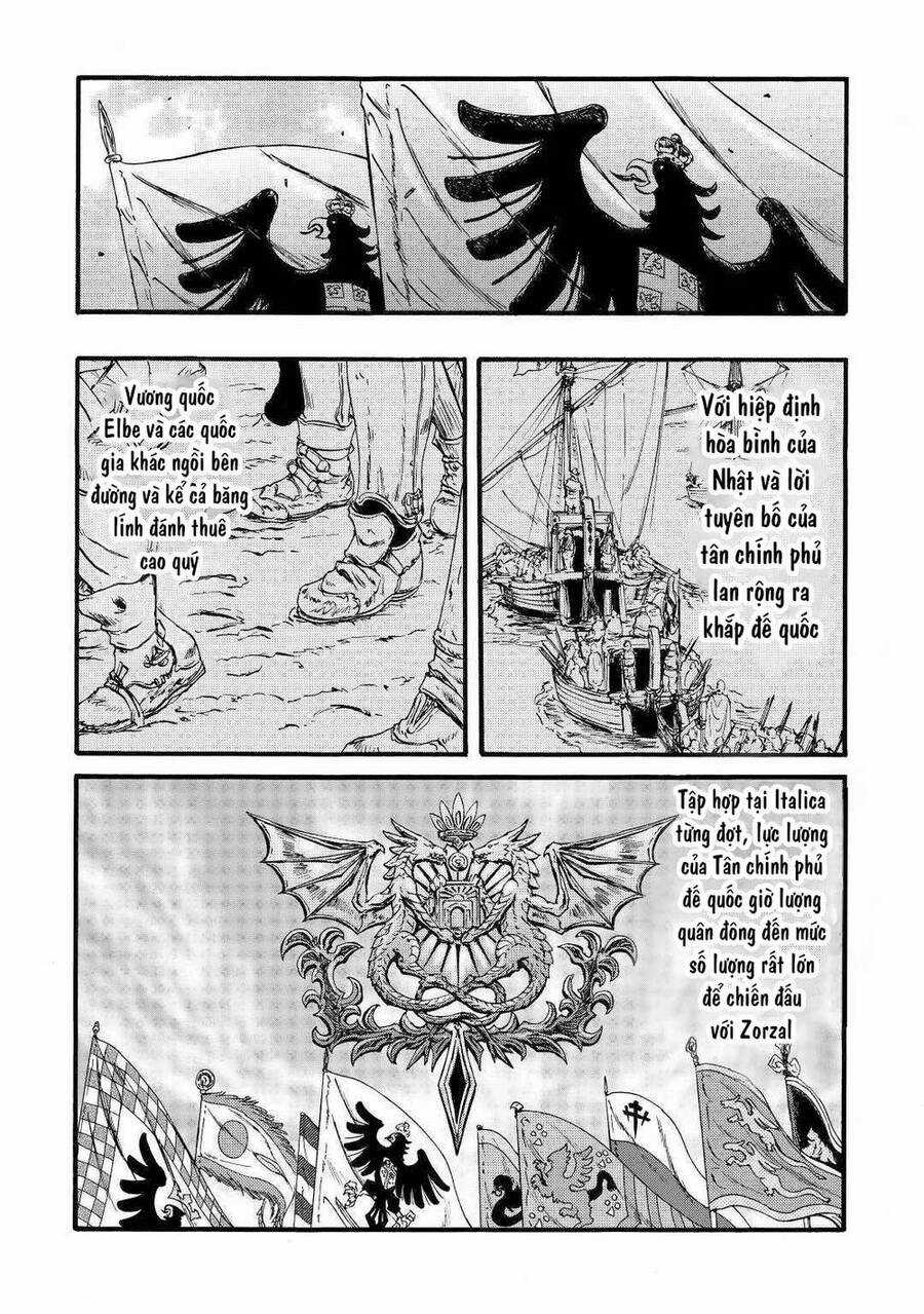 Gate - Jietai Kare No Chi Nite, Kaku Tatakeri Chapter 112 trang 32
