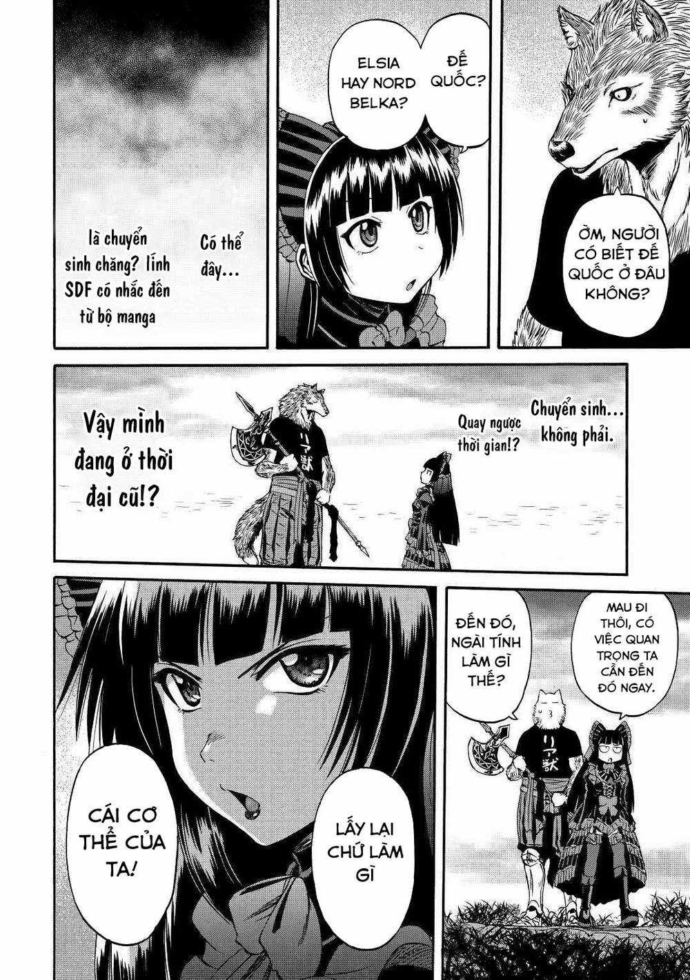 Gate - Jietai Kare No Chi Nite, Kaku Tatakeri Chapter 118.5 trang 10