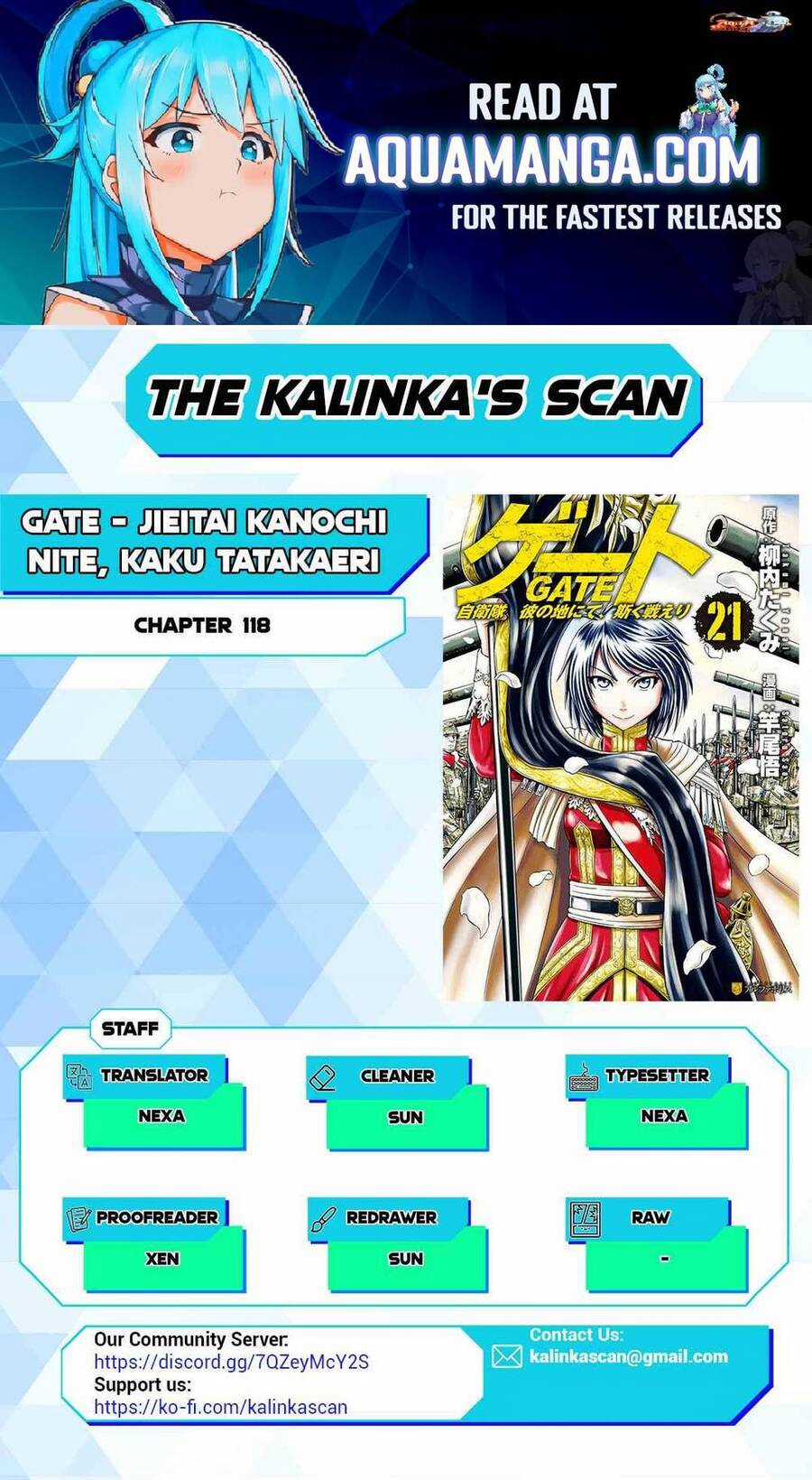 Gate - Jietai Kare No Chi Nite, Kaku Tatakeri Chapter 118 trang 3