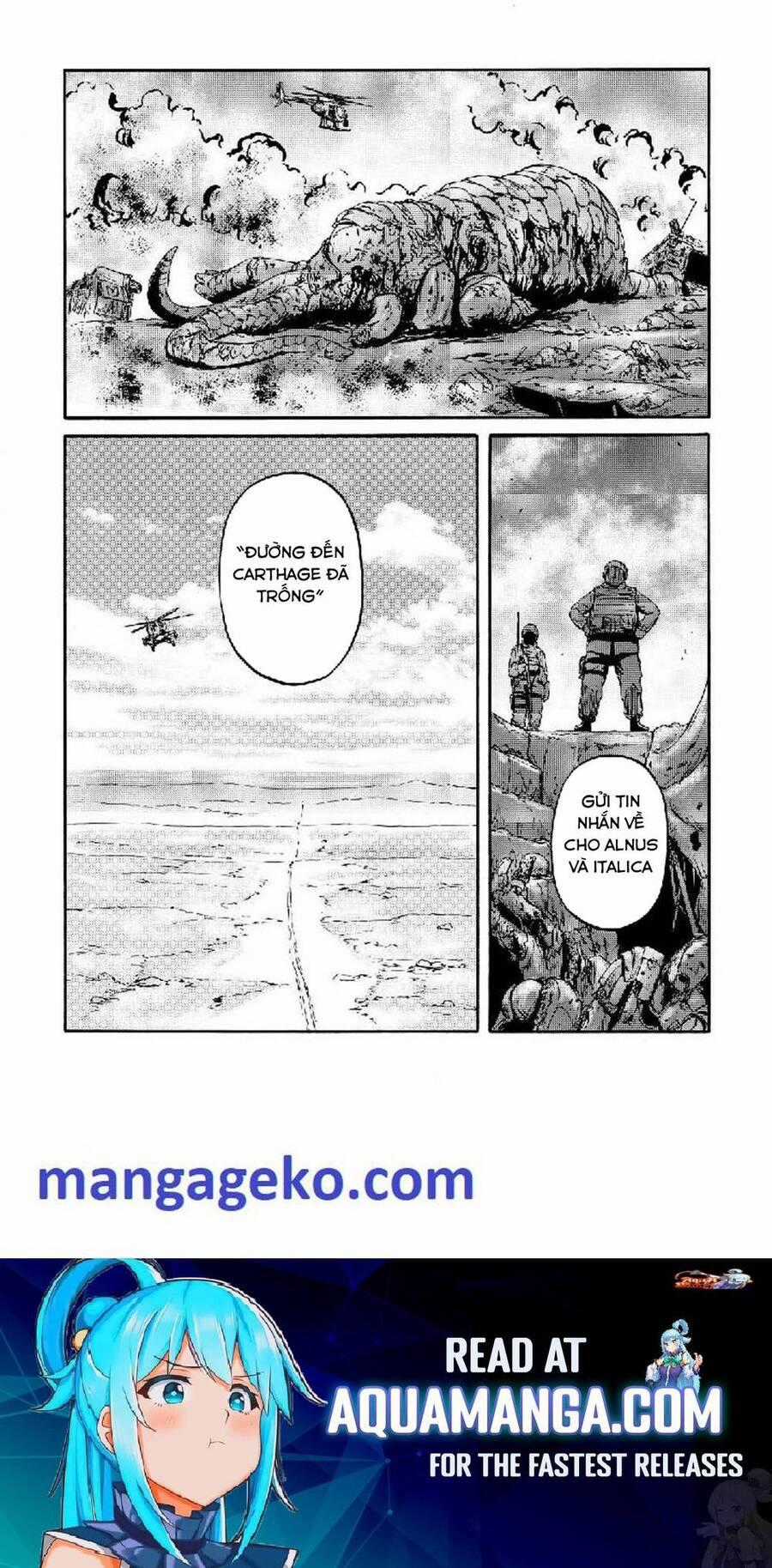 Gate - Jietai Kare No Chi Nite, Kaku Tatakeri Chapter 119 trang 36