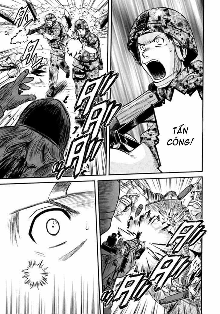 Gate - Jietai Kare No Chi Nite, Kaku Tatakeri Chapter 12 trang 16