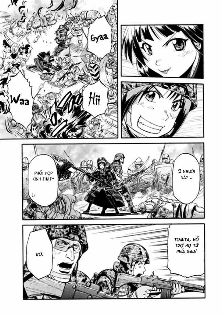 Gate - Jietai Kare No Chi Nite, Kaku Tatakeri Chapter 12 trang 26