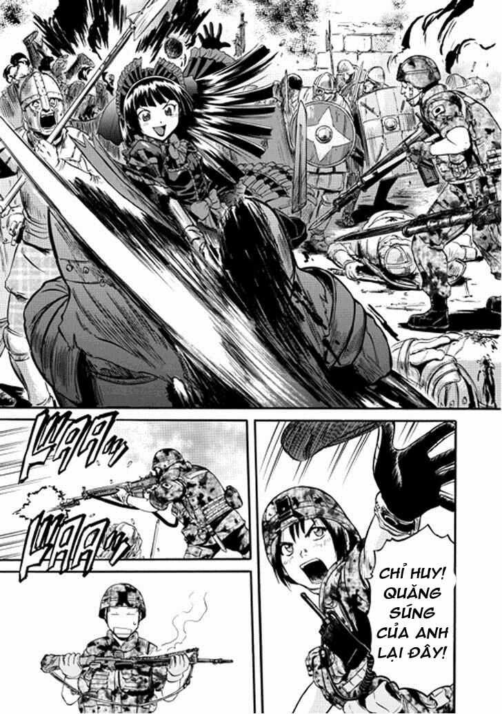 Gate - Jietai Kare No Chi Nite, Kaku Tatakeri Chapter 12 trang 28