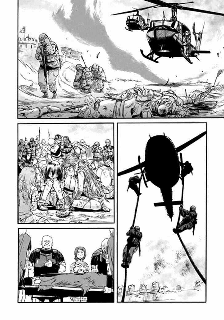 Gate - Jietai Kare No Chi Nite, Kaku Tatakeri Chapter 12 trang 33