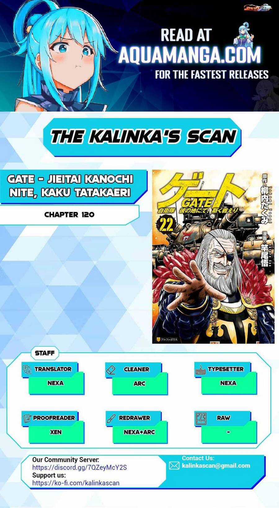 Gate - Jietai Kare No Chi Nite, Kaku Tatakeri Chapter 120 trang 3