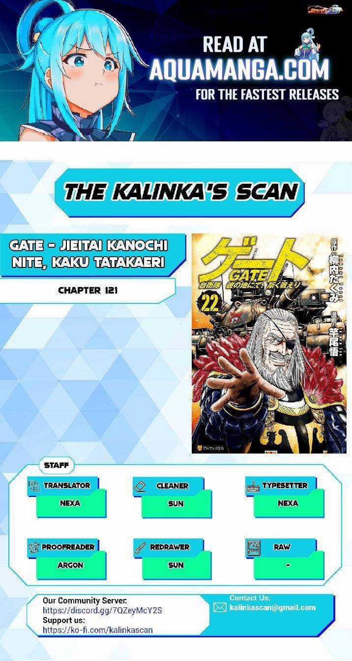 Gate - Jietai Kare No Chi Nite, Kaku Tatakeri Chapter 121 trang 3