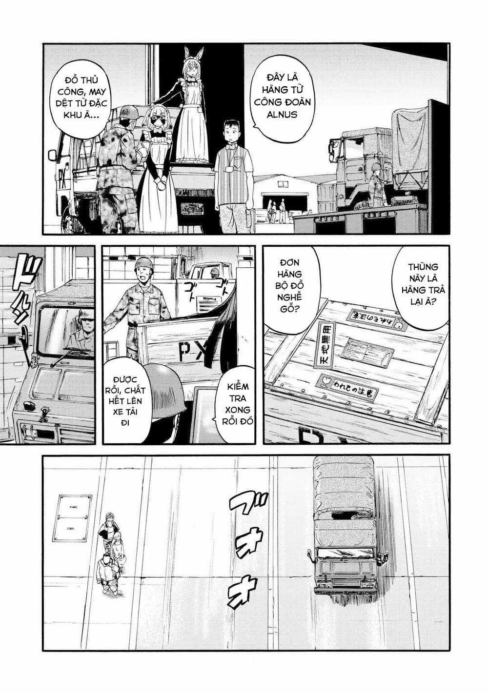 Gate - Jietai Kare No Chi Nite, Kaku Tatakeri Chapter 125 trang 12