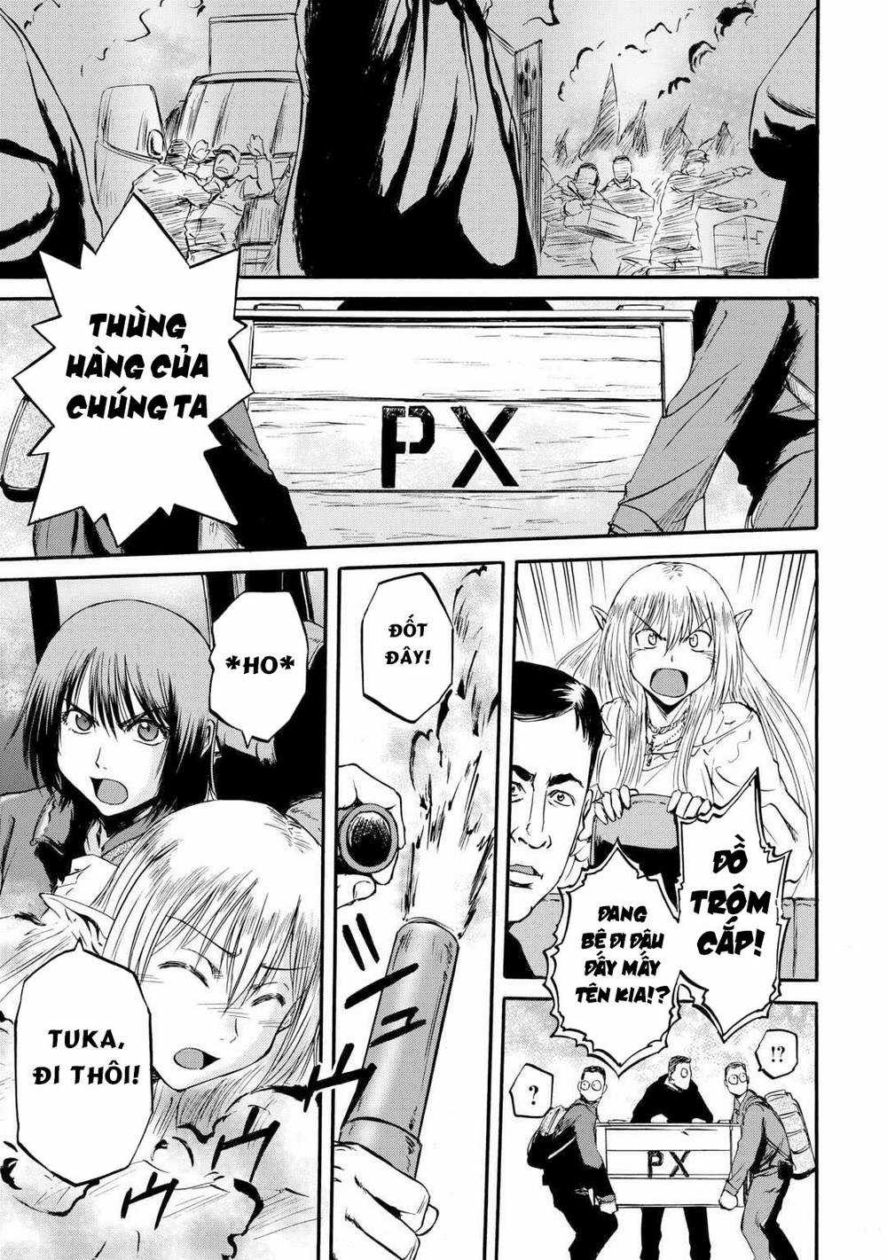 Gate - Jietai Kare No Chi Nite, Kaku Tatakeri Chapter 125 trang 30