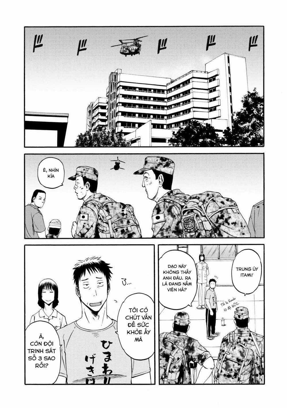 Gate - Jietai Kare No Chi Nite, Kaku Tatakeri Chapter 125 trang 6