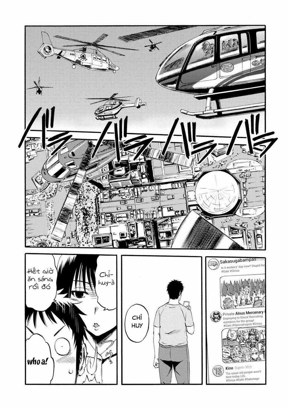 Gate - Jietai Kare No Chi Nite, Kaku Tatakeri Chapter 125 trang 8