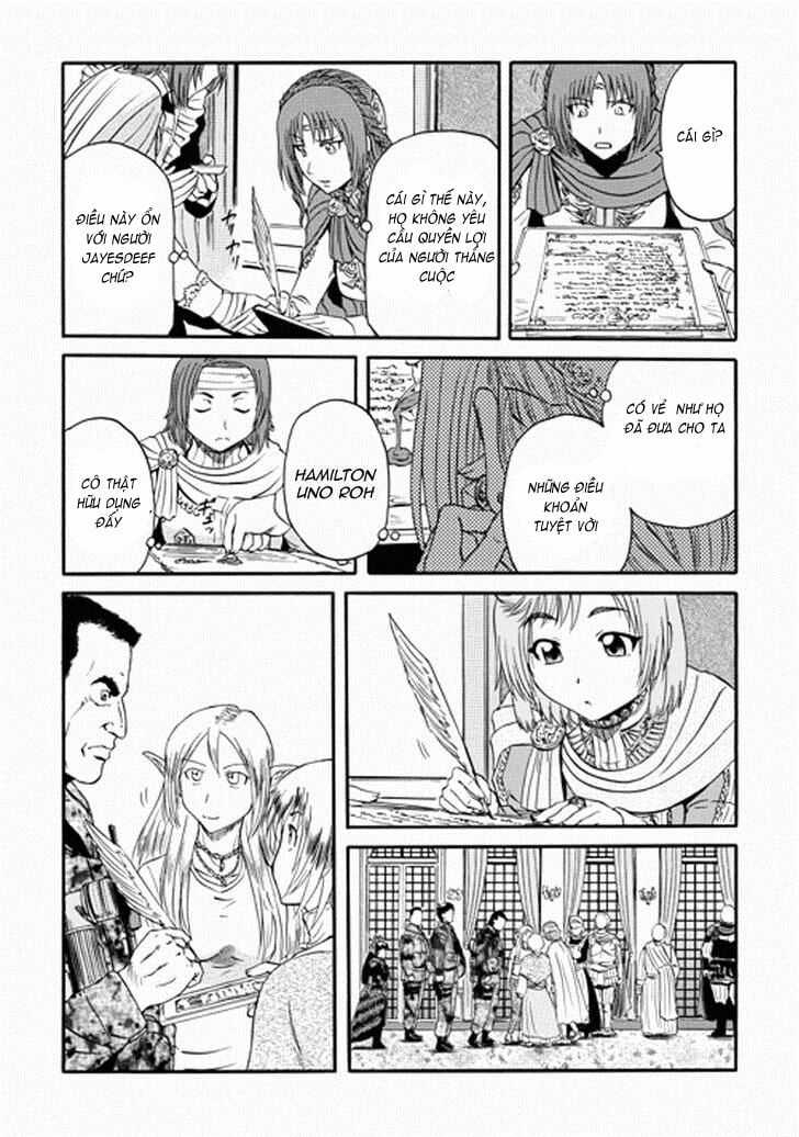 Gate - Jietai Kare No Chi Nite, Kaku Tatakeri Chapter 13 trang 8