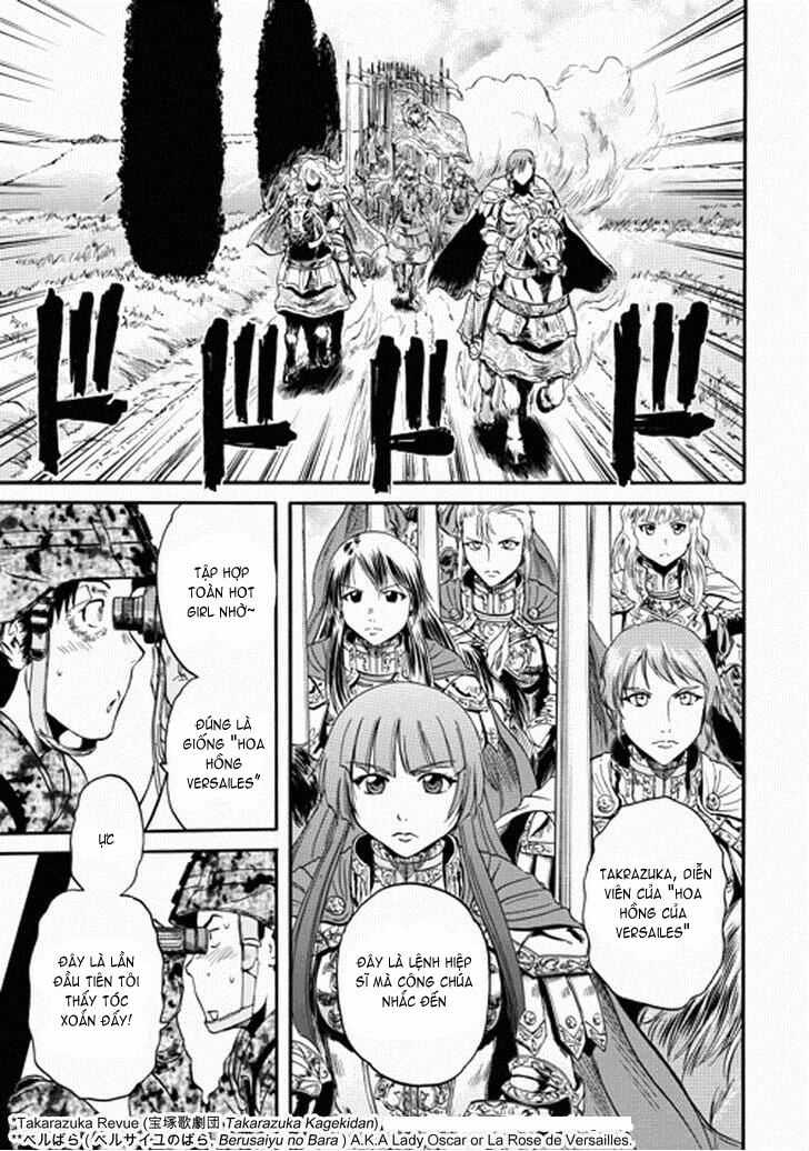 Gate - Jietai Kare No Chi Nite, Kaku Tatakeri Chapter 13 trang 14