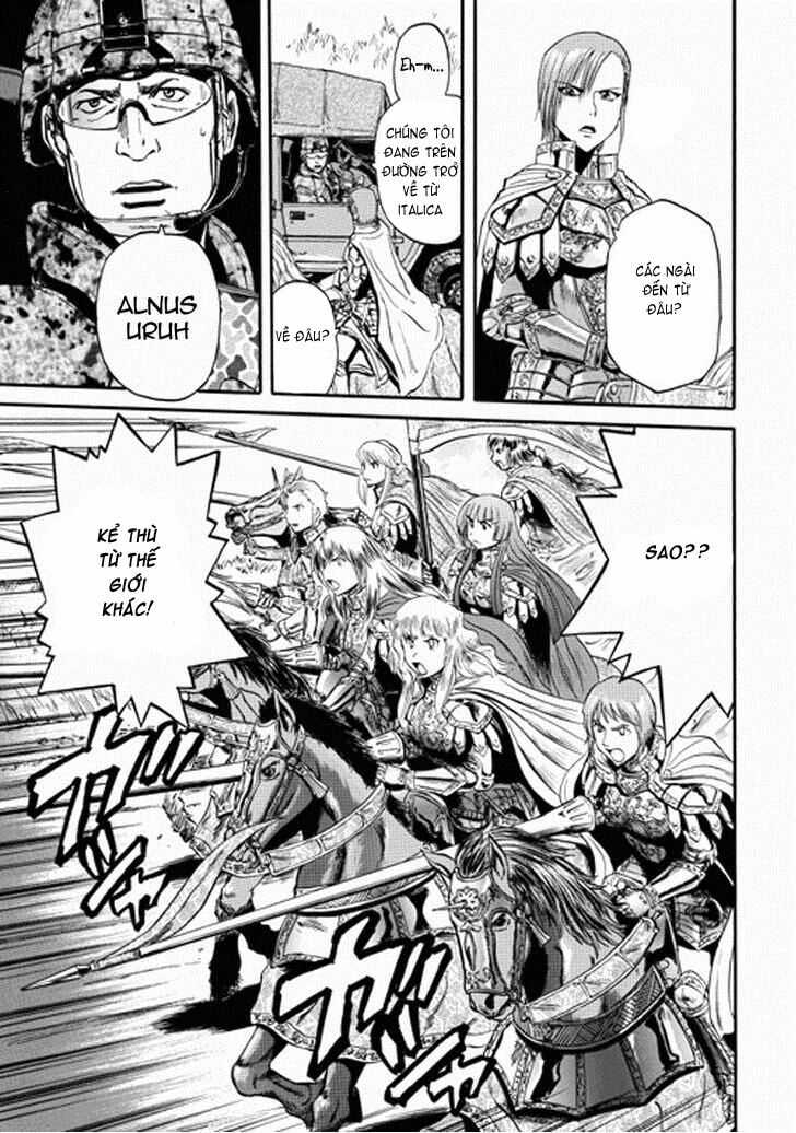 Gate - Jietai Kare No Chi Nite, Kaku Tatakeri Chapter 13 trang 16