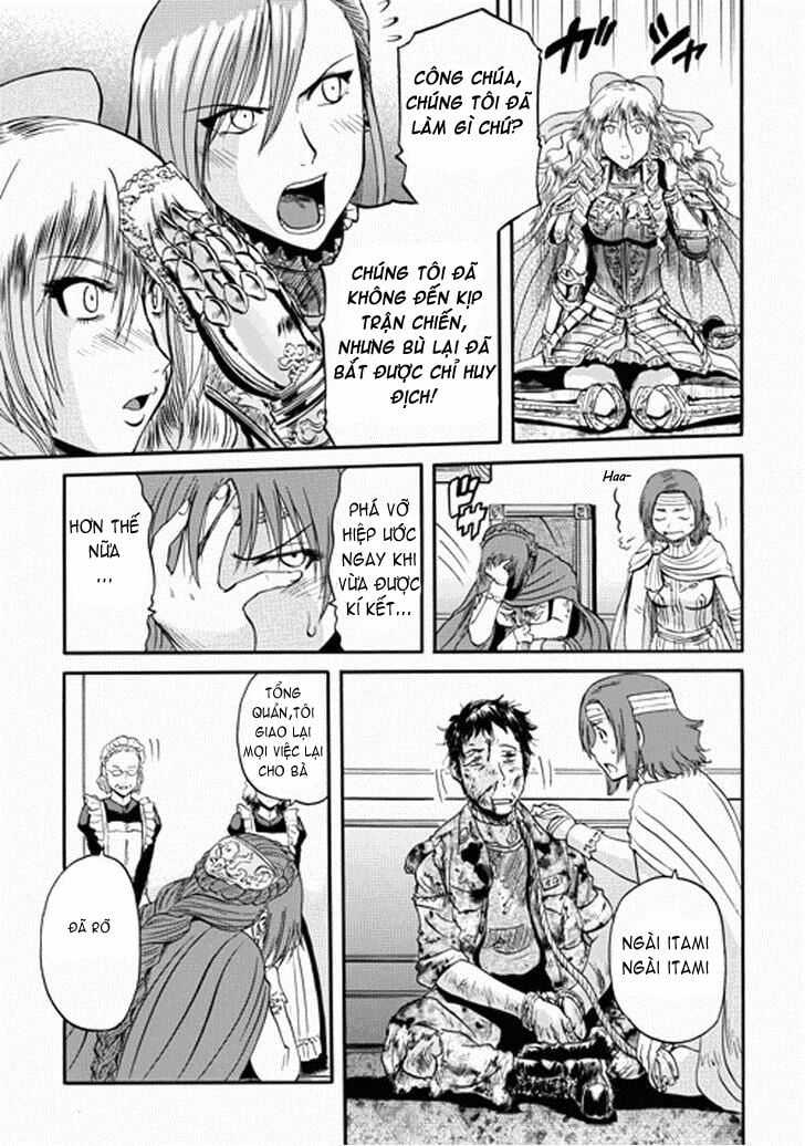 Gate - Jietai Kare No Chi Nite, Kaku Tatakeri Chapter 13 trang 22