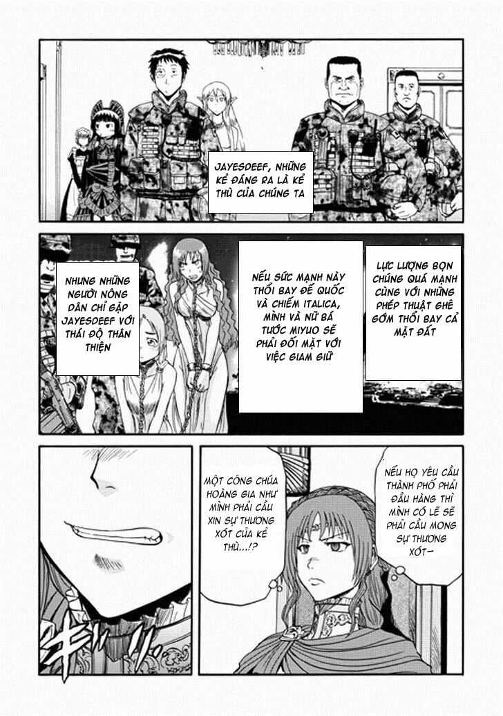 Gate - Jietai Kare No Chi Nite, Kaku Tatakeri Chapter 13 trang 5