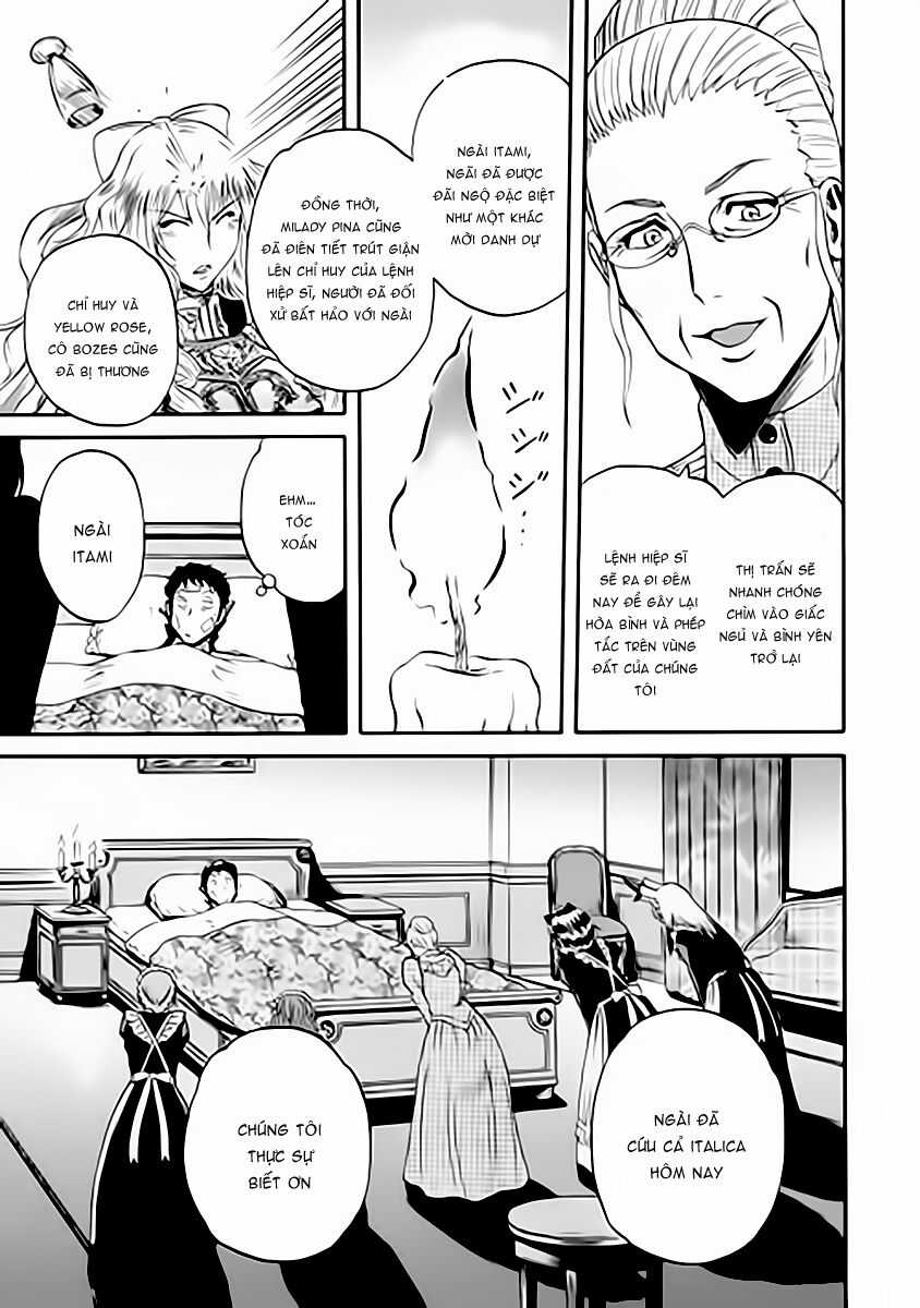 Gate - Jietai Kare No Chi Nite, Kaku Tatakeri Chapter 14 trang 7