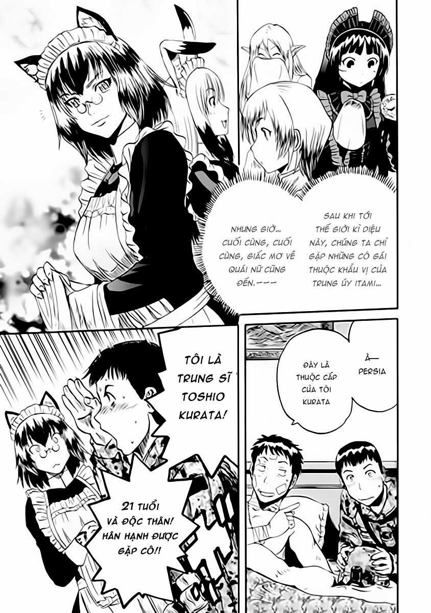 Gate - Jietai Kare No Chi Nite, Kaku Tatakeri Chapter 14 trang 19