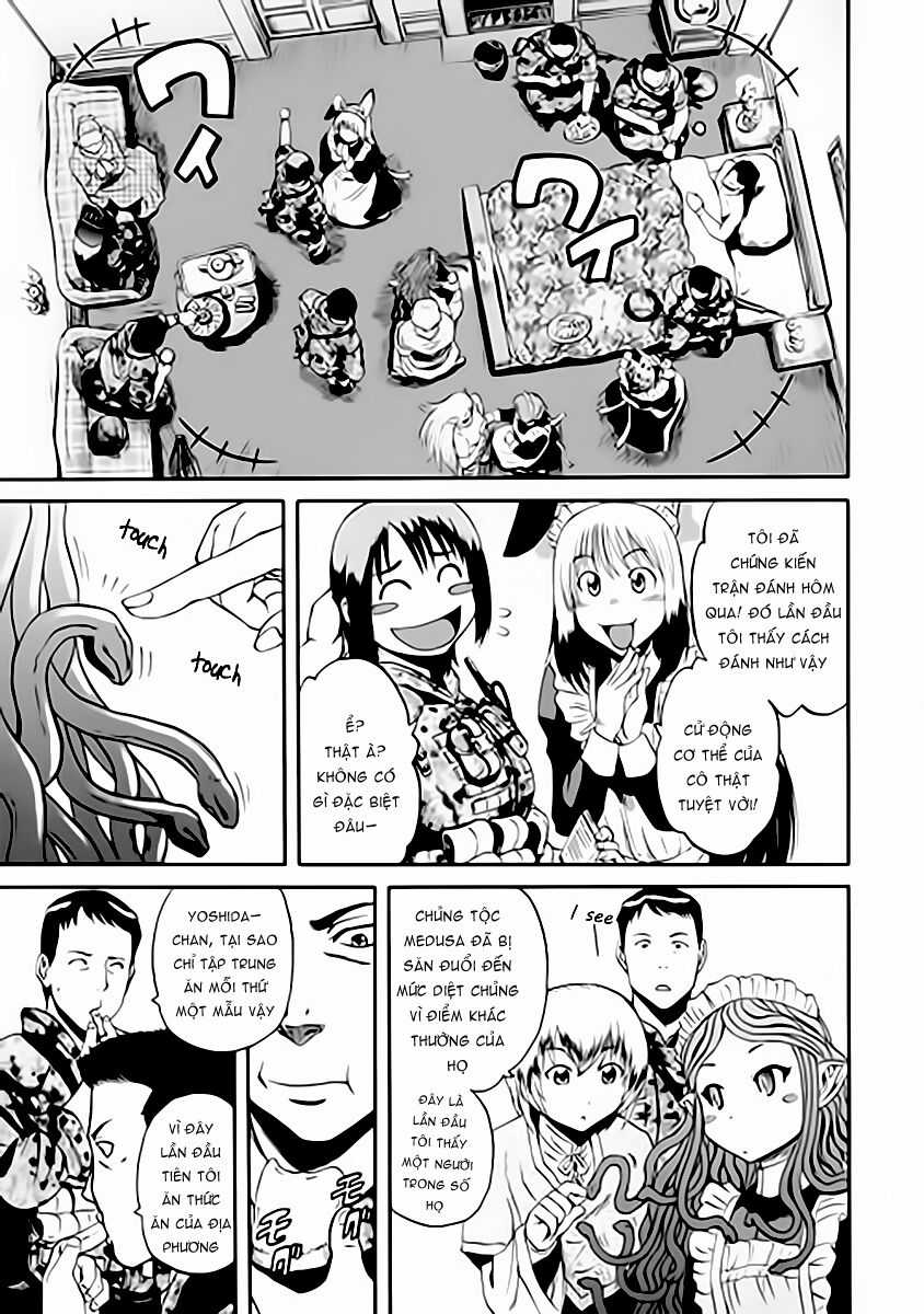 Gate - Jietai Kare No Chi Nite, Kaku Tatakeri Chapter 14 trang 21