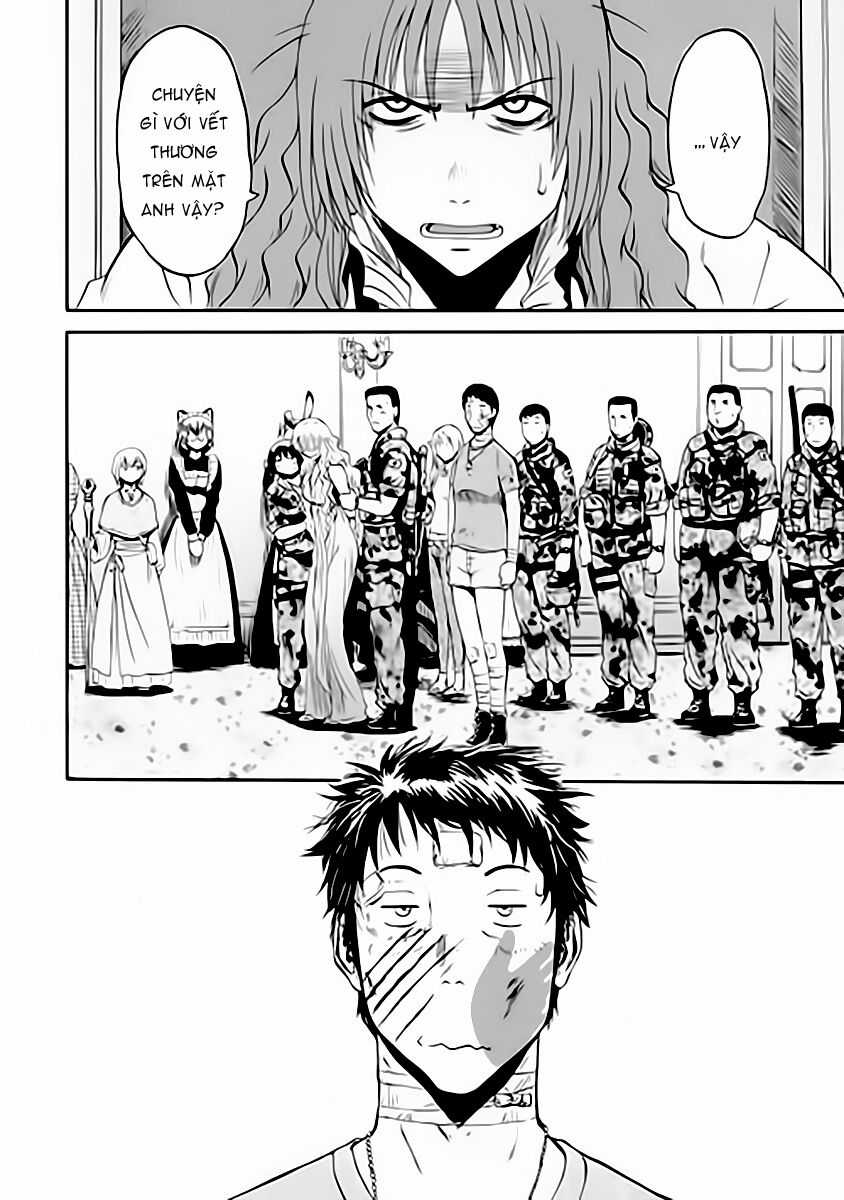 Gate - Jietai Kare No Chi Nite, Kaku Tatakeri Chapter 14 trang 28