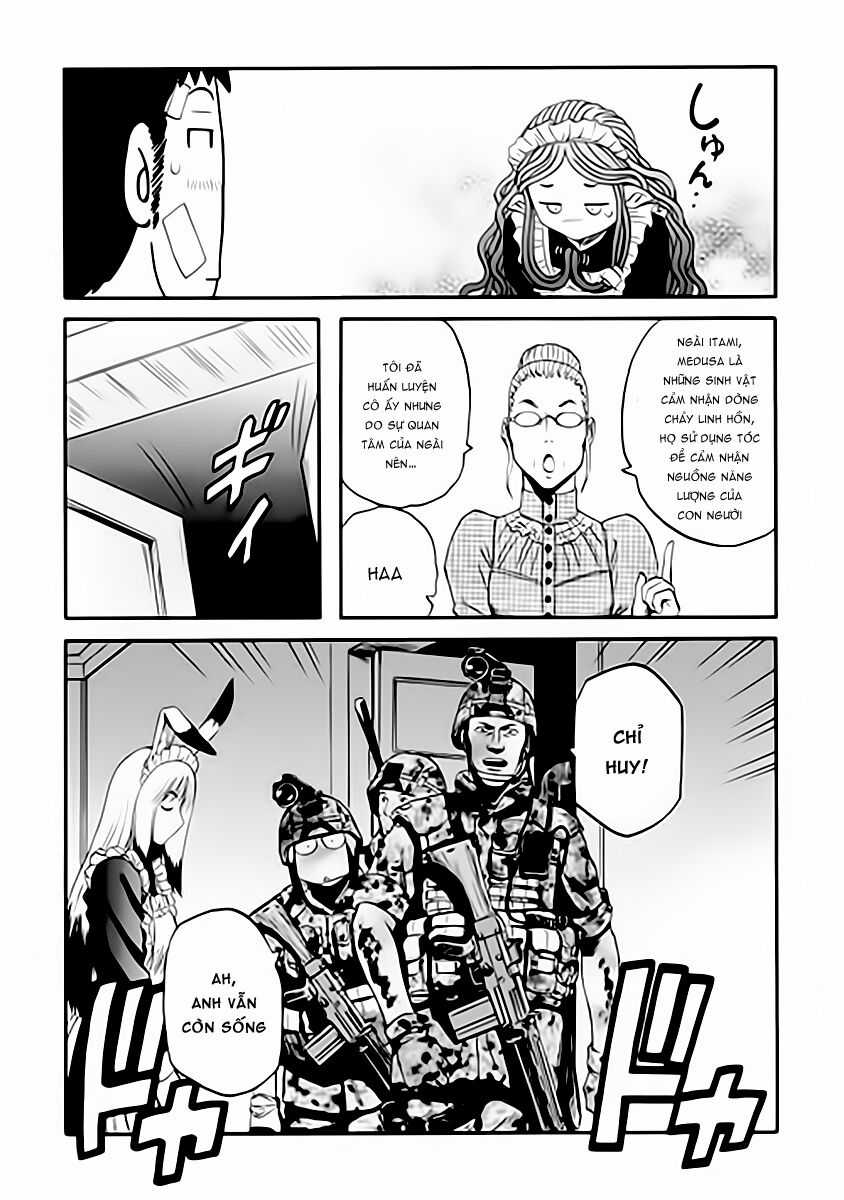 Gate - Jietai Kare No Chi Nite, Kaku Tatakeri Chapter 14 trang 13