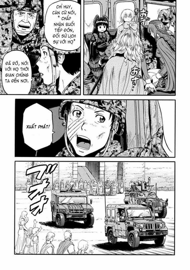 Gate - Jietai Kare No Chi Nite, Kaku Tatakeri Chapter 15 trang 4