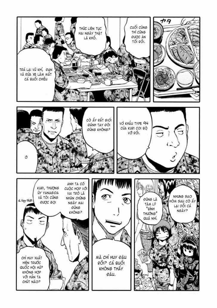 Gate - Jietai Kare No Chi Nite, Kaku Tatakeri Chapter 15 trang 22