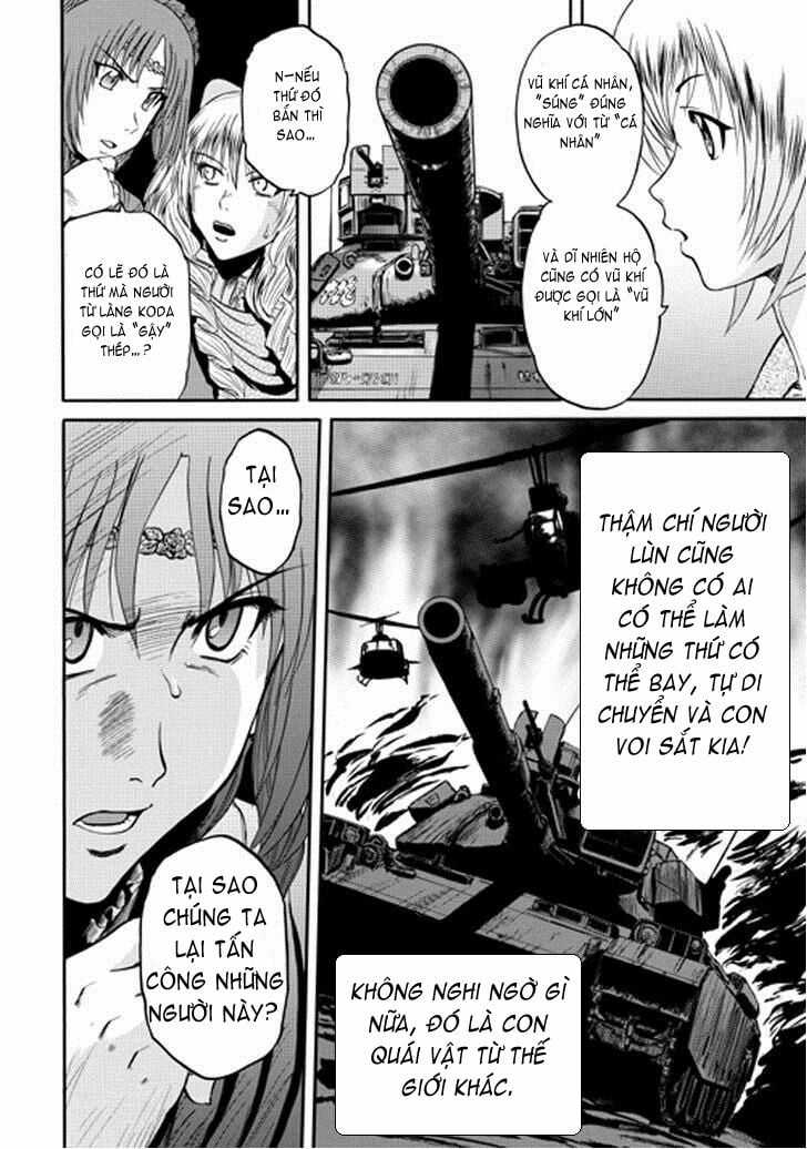 Gate - Jietai Kare No Chi Nite, Kaku Tatakeri Chapter 15 trang 13