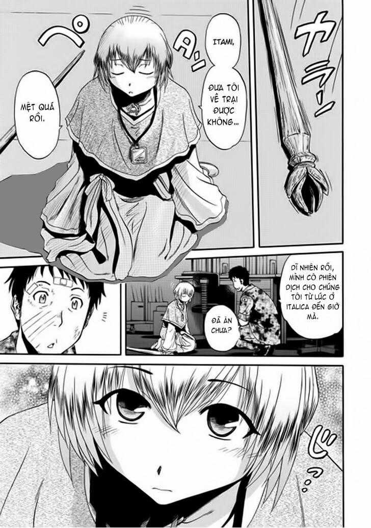 Gate - Jietai Kare No Chi Nite, Kaku Tatakeri Chapter 16 trang 4
