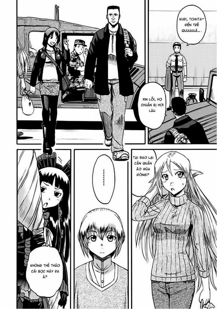 Gate - Jietai Kare No Chi Nite, Kaku Tatakeri Chapter 16 trang 17