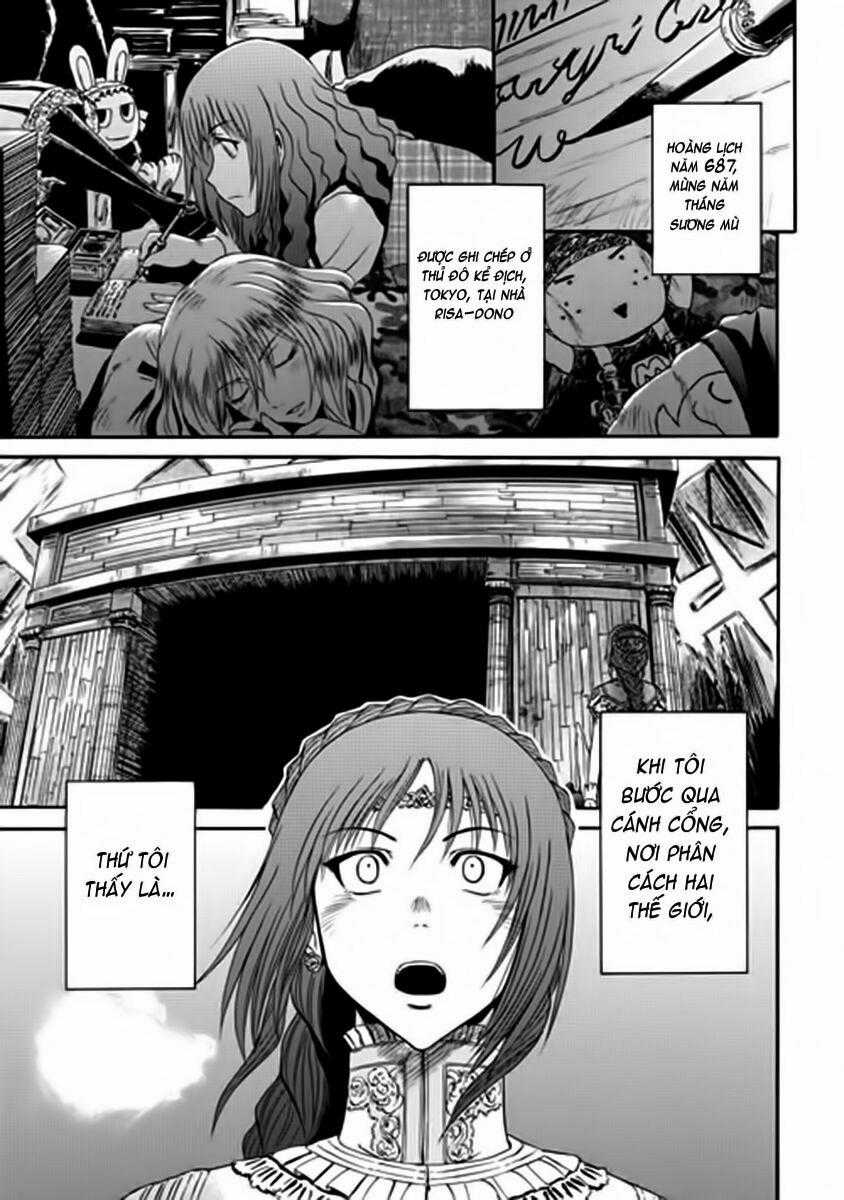 Gate - Jietai Kare No Chi Nite, Kaku Tatakeri Chapter 17 trang 0