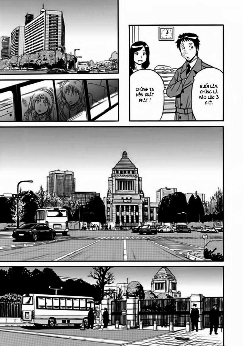 Gate - Jietai Kare No Chi Nite, Kaku Tatakeri Chapter 17 trang 13