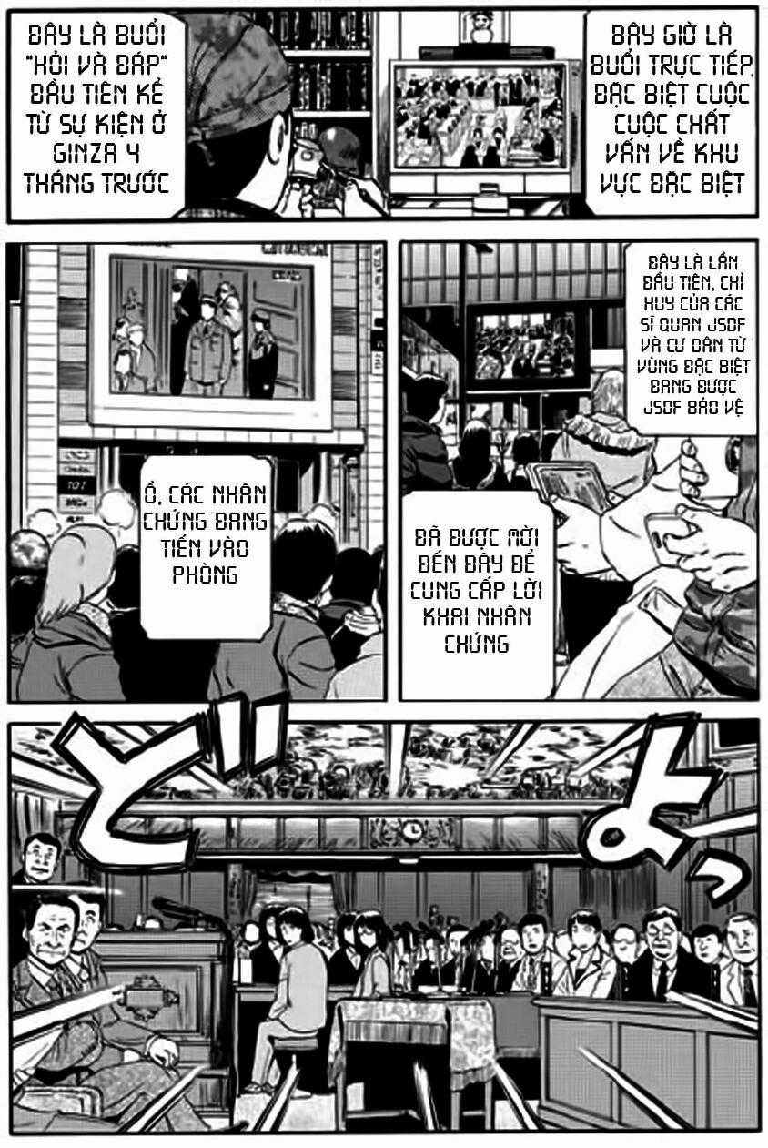 Gate - Jietai Kare No Chi Nite, Kaku Tatakeri Chapter 18 trang 0
