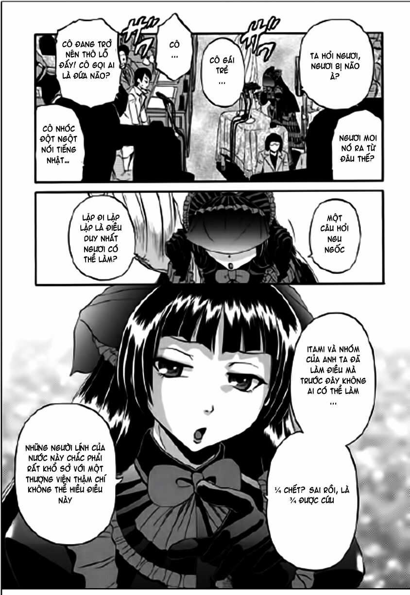 Gate - Jietai Kare No Chi Nite, Kaku Tatakeri Chapter 18 trang 17