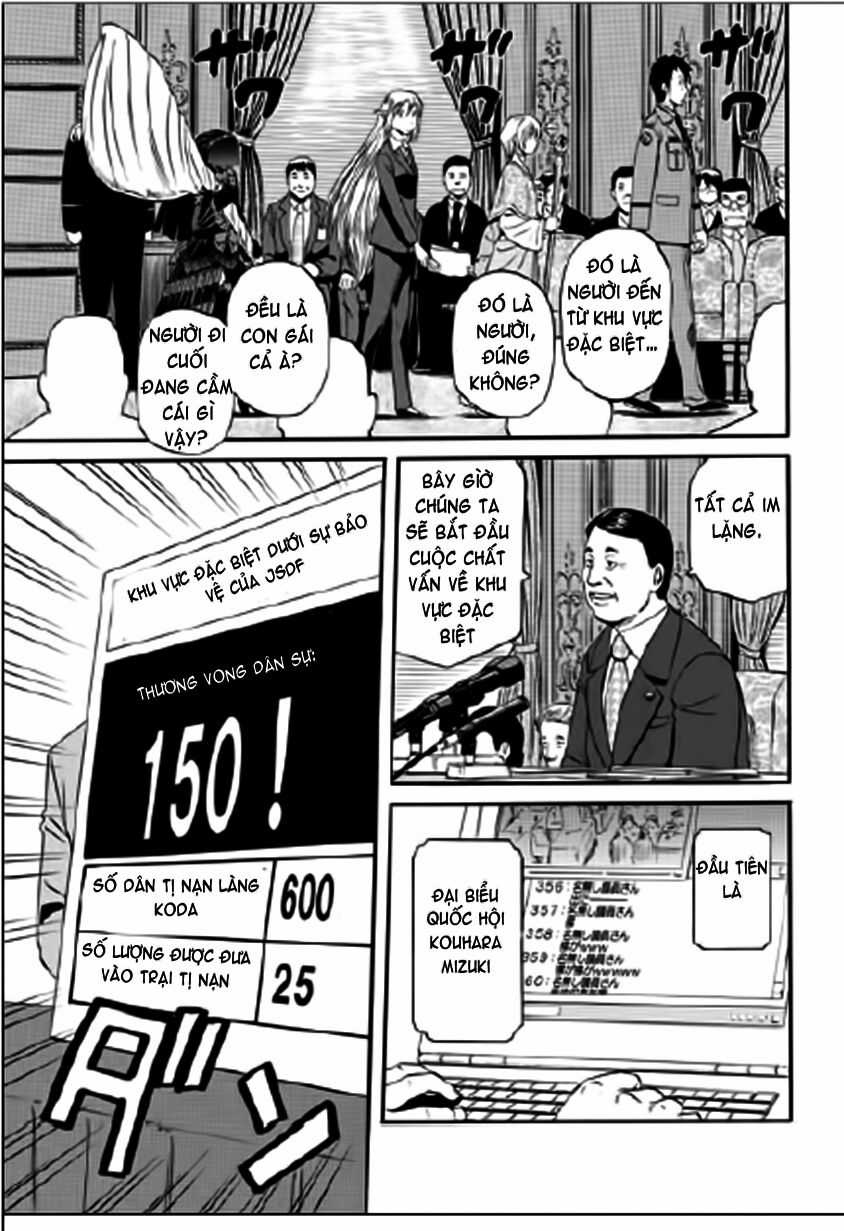 Gate - Jietai Kare No Chi Nite, Kaku Tatakeri Chapter 18 trang 3