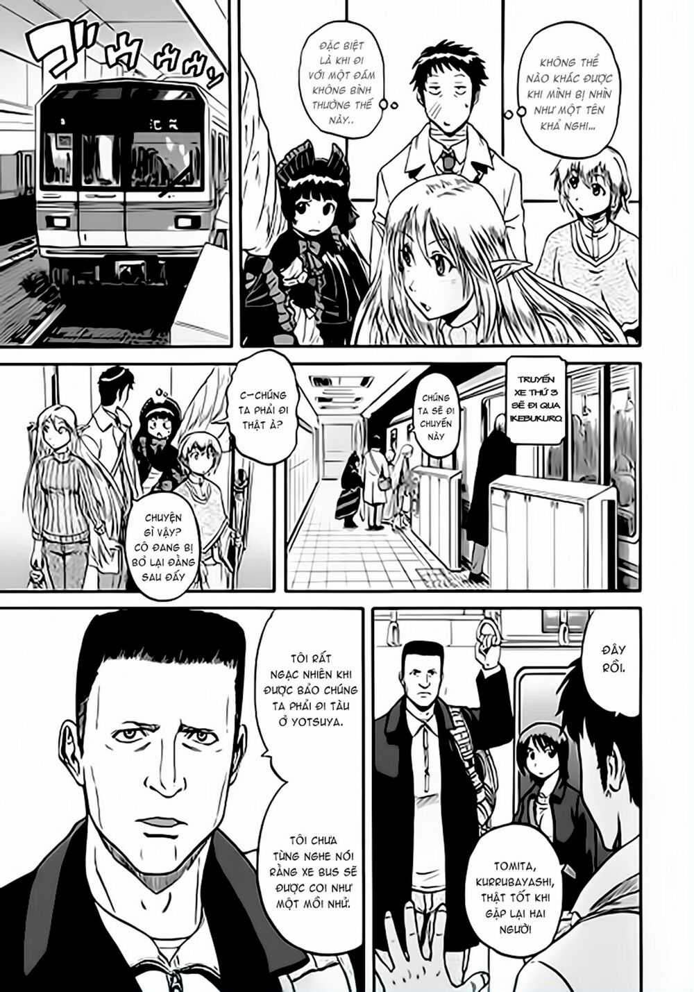 Gate - Jietai Kare No Chi Nite, Kaku Tatakeri Chapter 19 trang 2