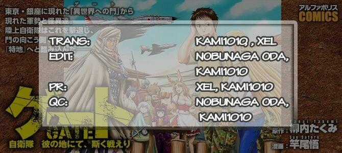 Gate - Jietai Kare No Chi Nite, Kaku Tatakeri Chapter 2 trang 19