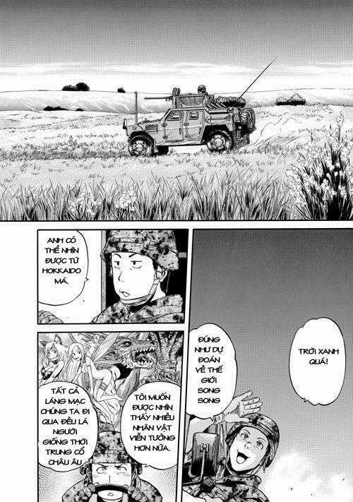 Gate - Jietai Kare No Chi Nite, Kaku Tatakeri Chapter 2 trang 10