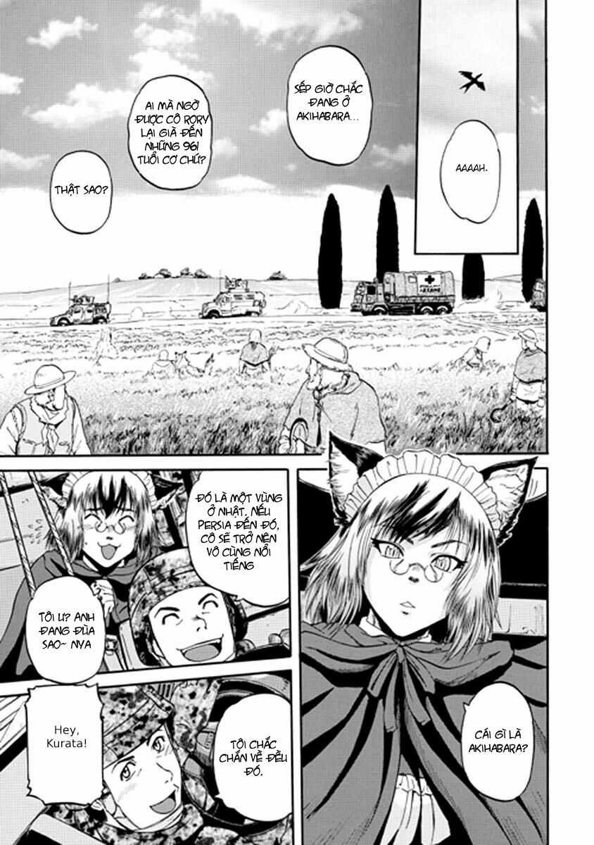 Gate - Jietai Kare No Chi Nite, Kaku Tatakeri Chapter 20 trang 19