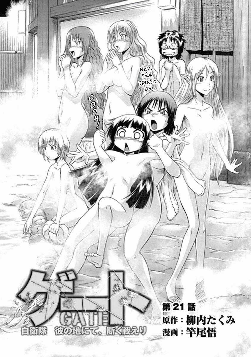 Gate - Jietai Kare No Chi Nite, Kaku Tatakeri Chapter 21 trang 1
