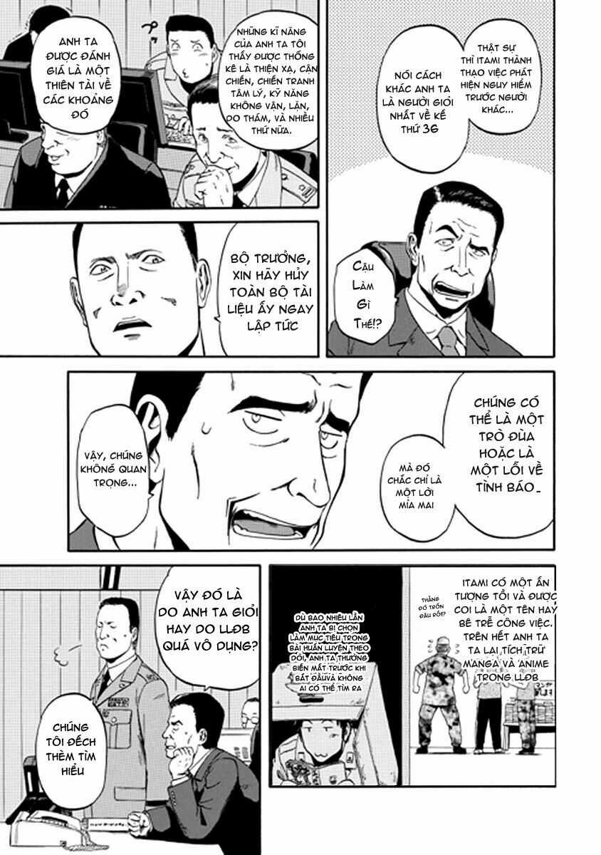 Gate - Jietai Kare No Chi Nite, Kaku Tatakeri Chapter 21 trang 6