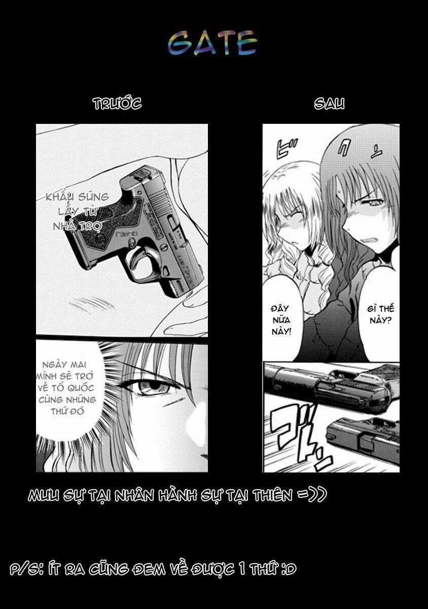 Gate - Jietai Kare No Chi Nite, Kaku Tatakeri Chapter 24 trang 33