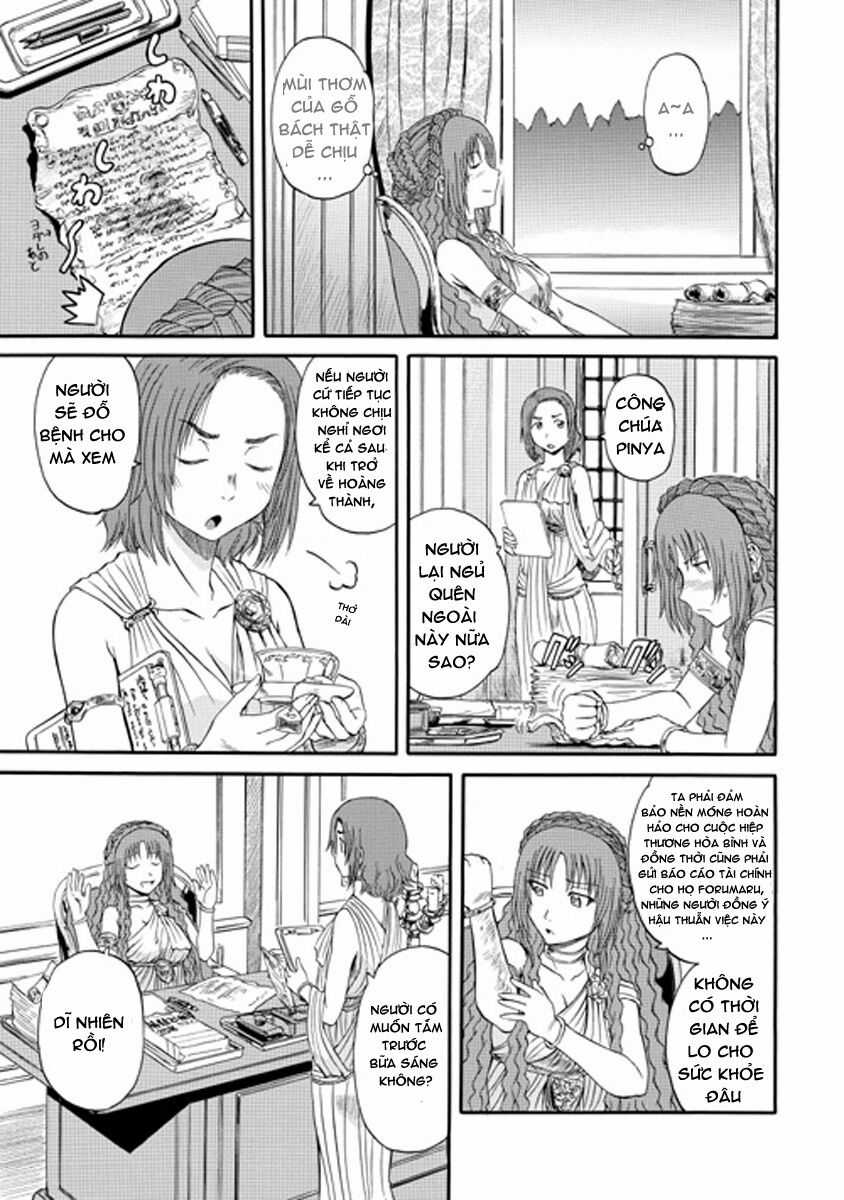 Gate - Jietai Kare No Chi Nite, Kaku Tatakeri Chapter 25 trang 7