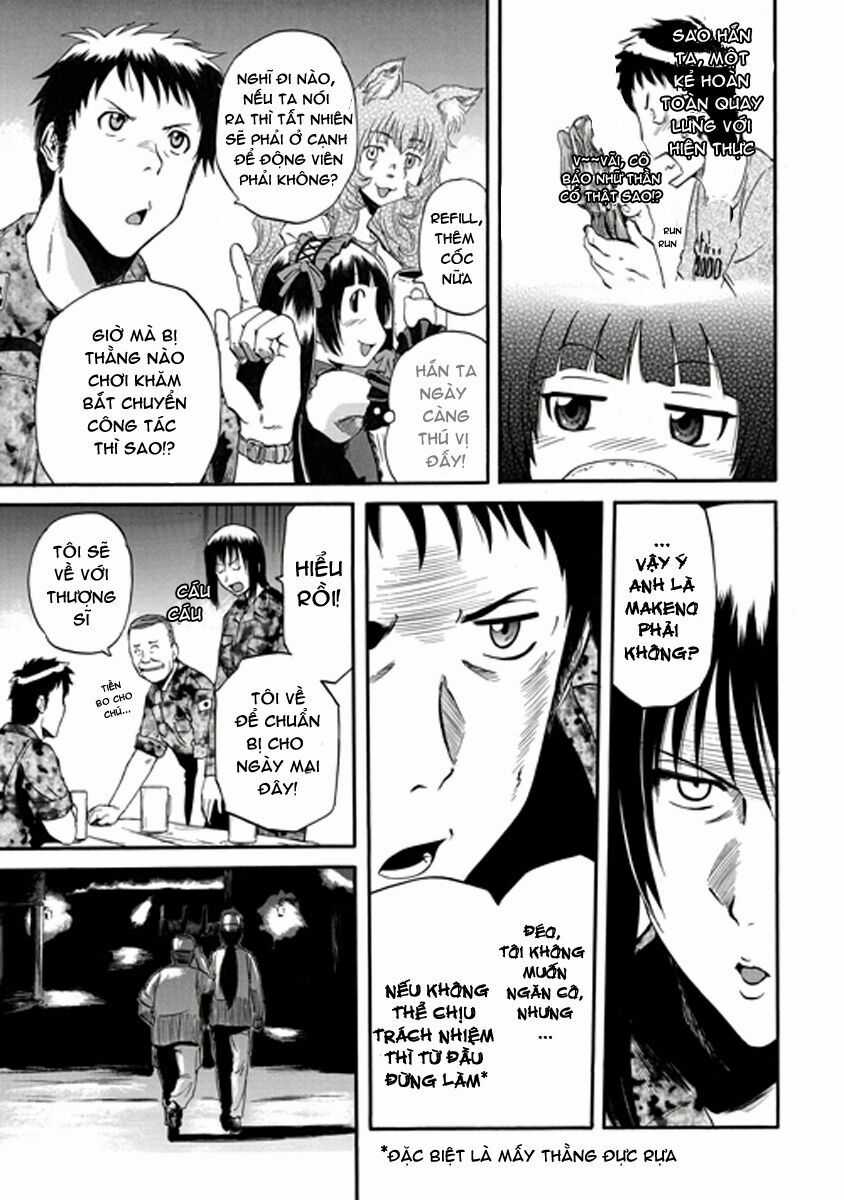 Gate - Jietai Kare No Chi Nite, Kaku Tatakeri Chapter 26 trang 15