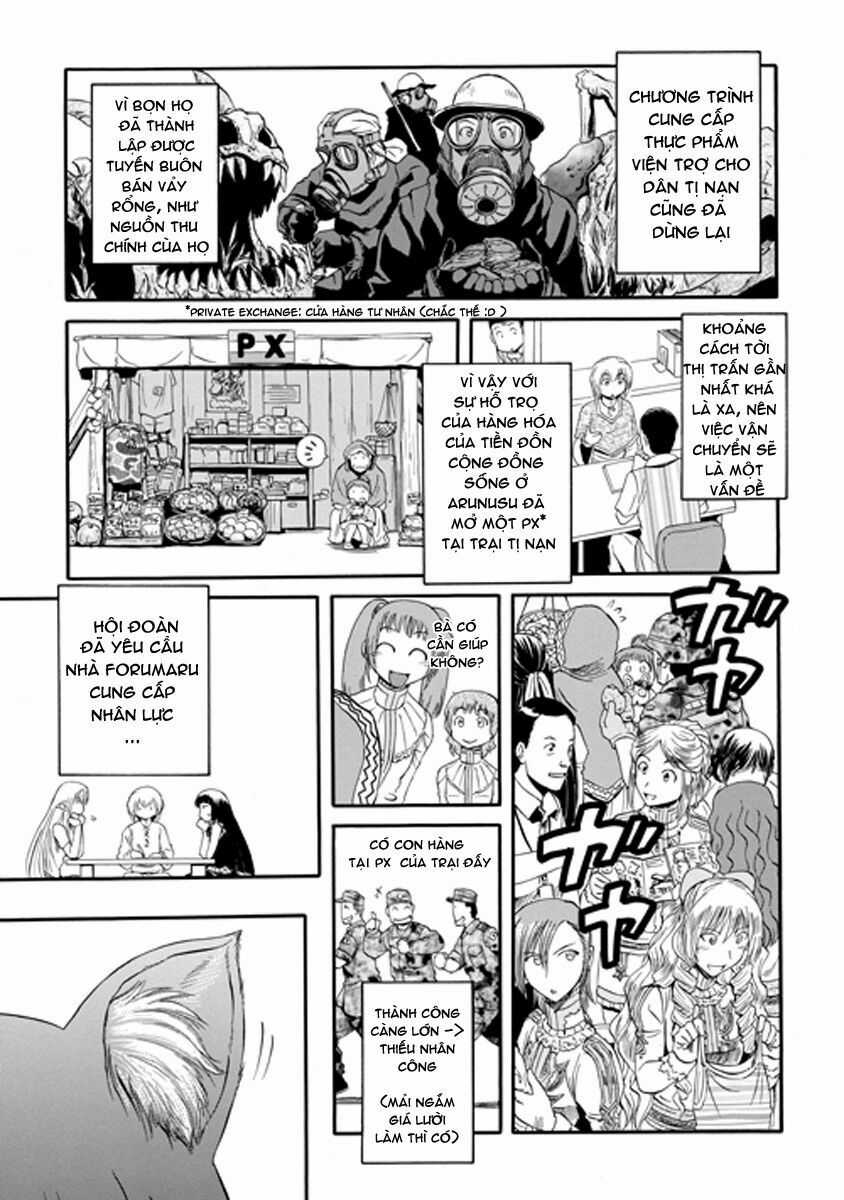 Gate - Jietai Kare No Chi Nite, Kaku Tatakeri Chapter 26 trang 3